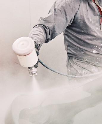 YÜZEY HAZIRLAMA VE BOYAMA